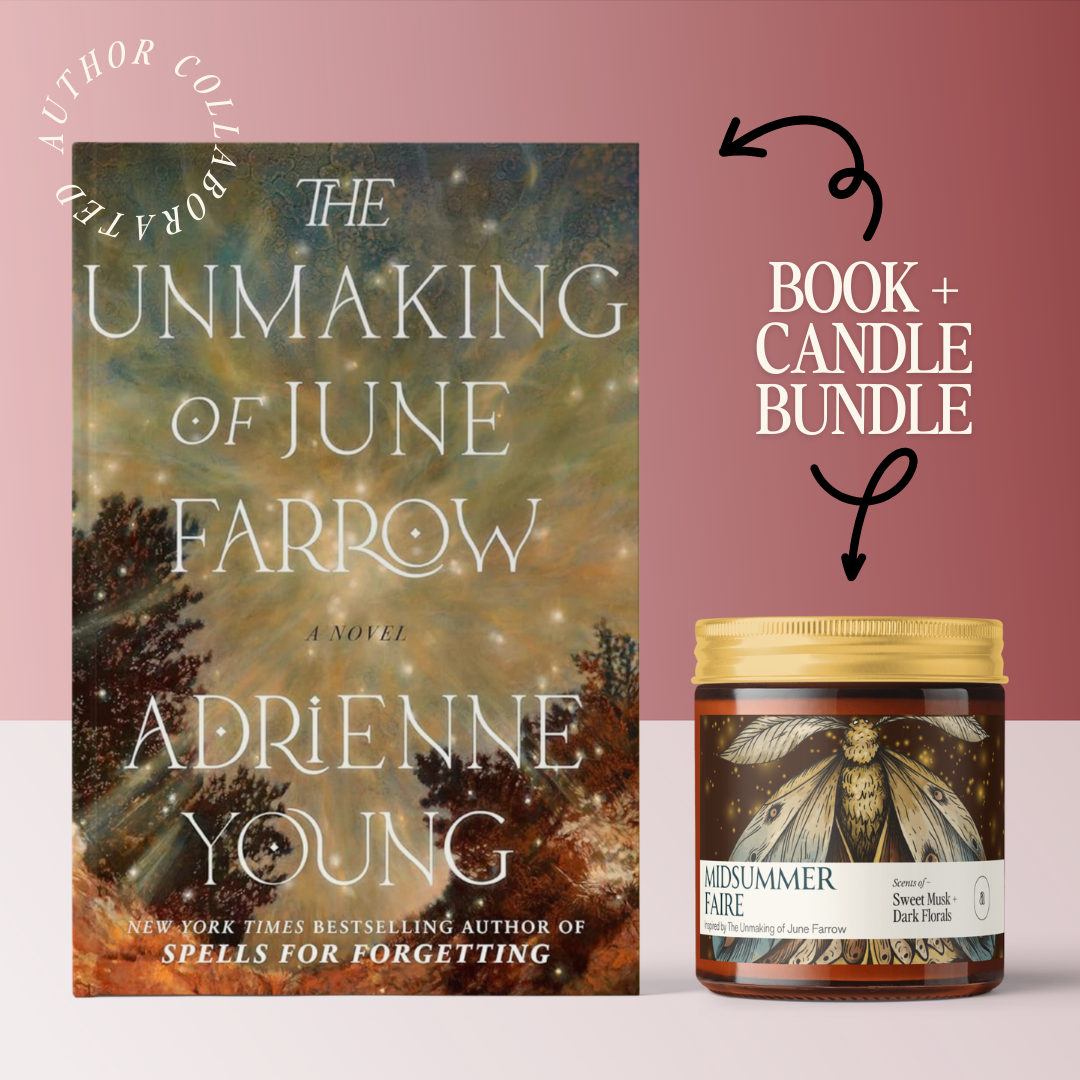 The Unmaking of June Farrow Book + Candle Bundle - Author Collaborated