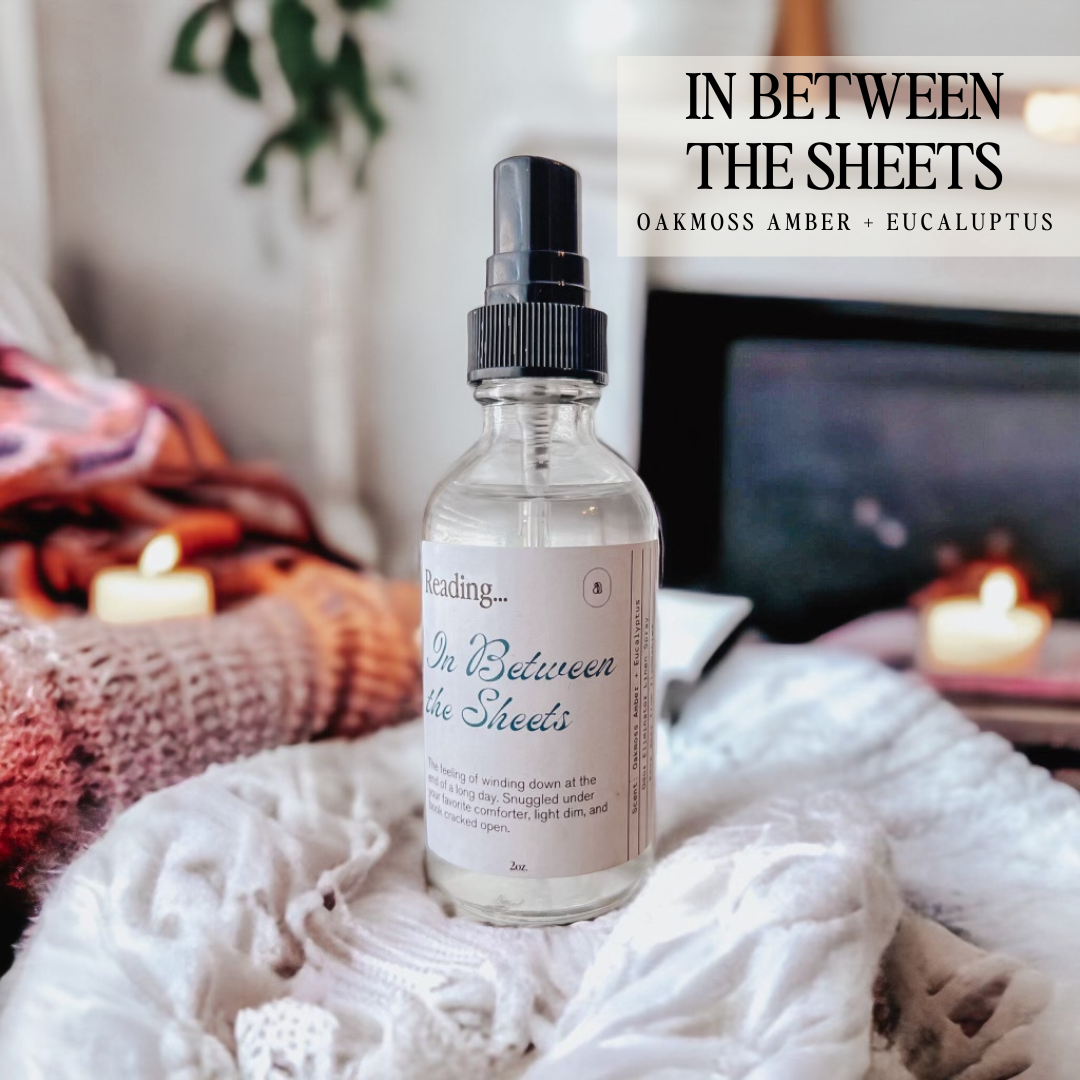 The Reading Experience Linen Spray Collection