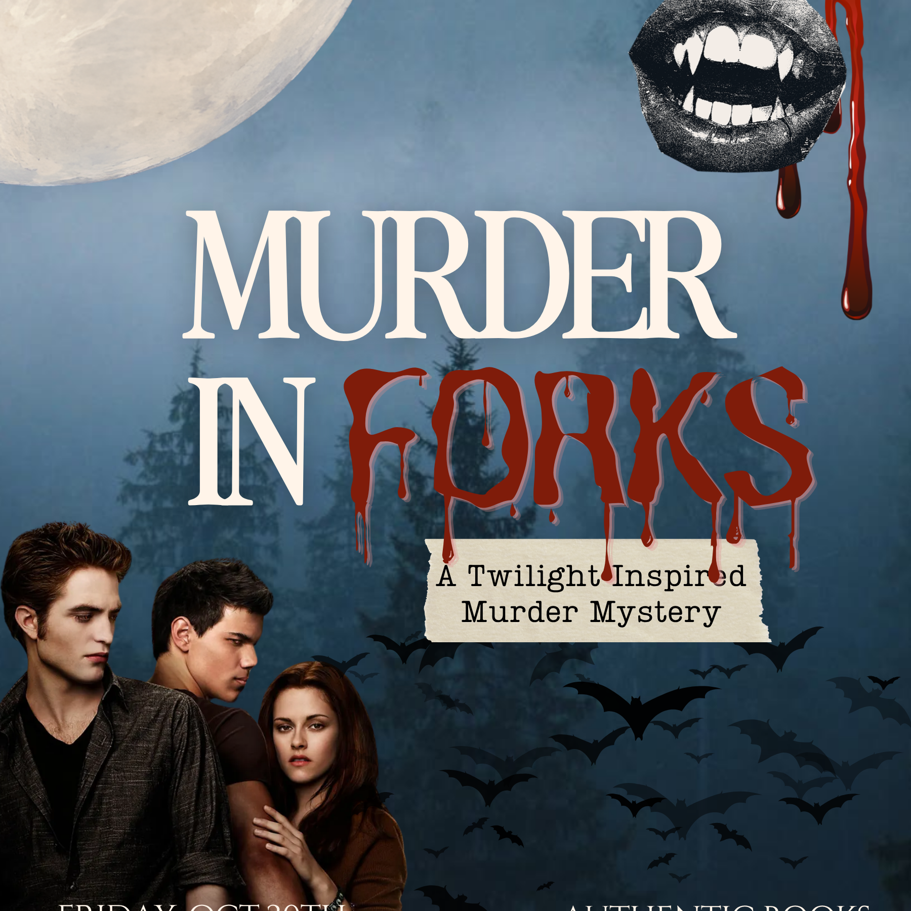 Murder in Forks: Twilight Murder Mystery