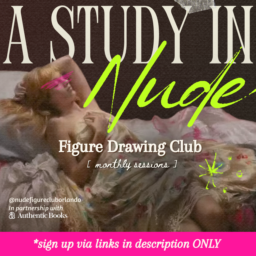 Figure Drawing Club: Hosted by A Study in Nude x Authentic Books
