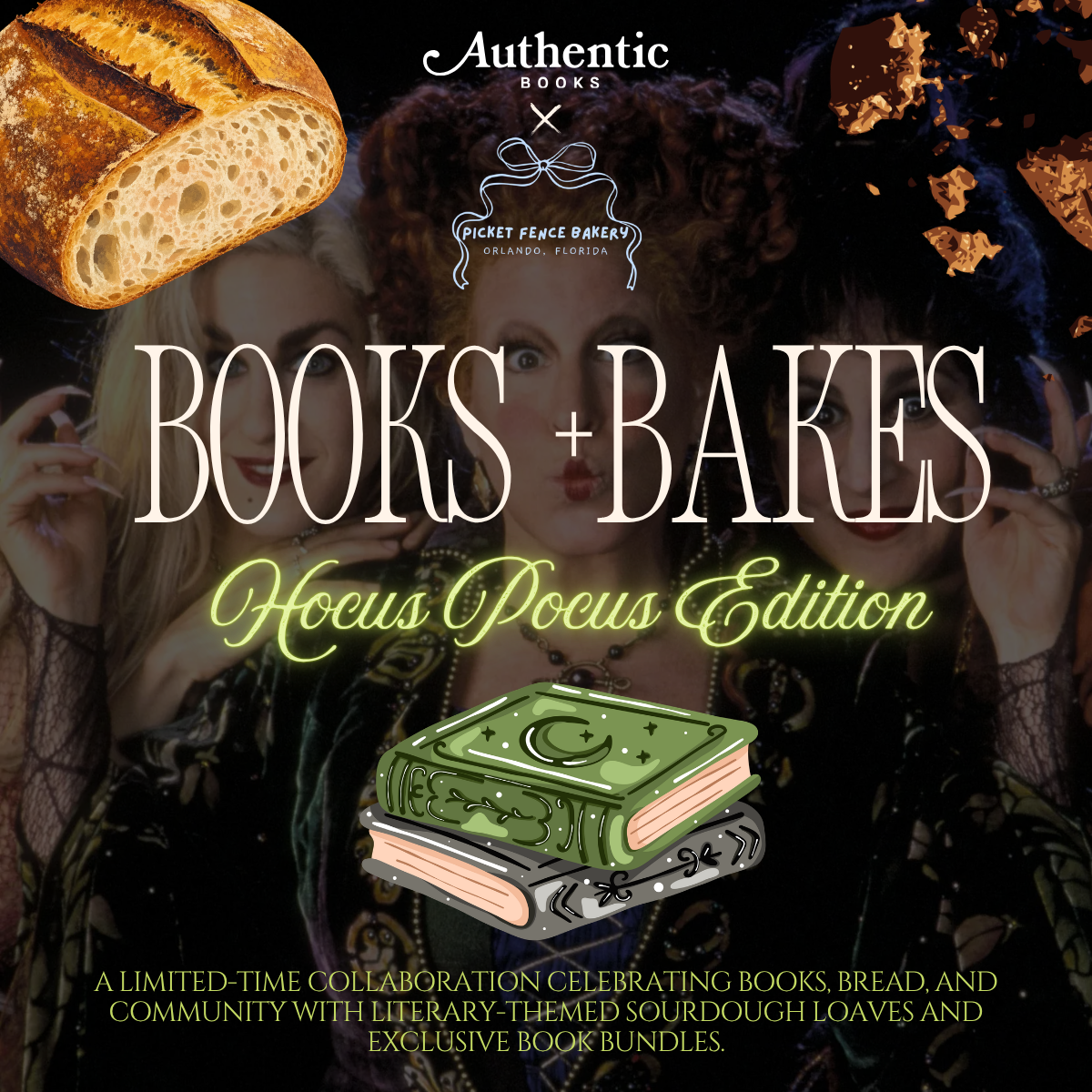 Books and Bakes: Hocus Pocus Edition