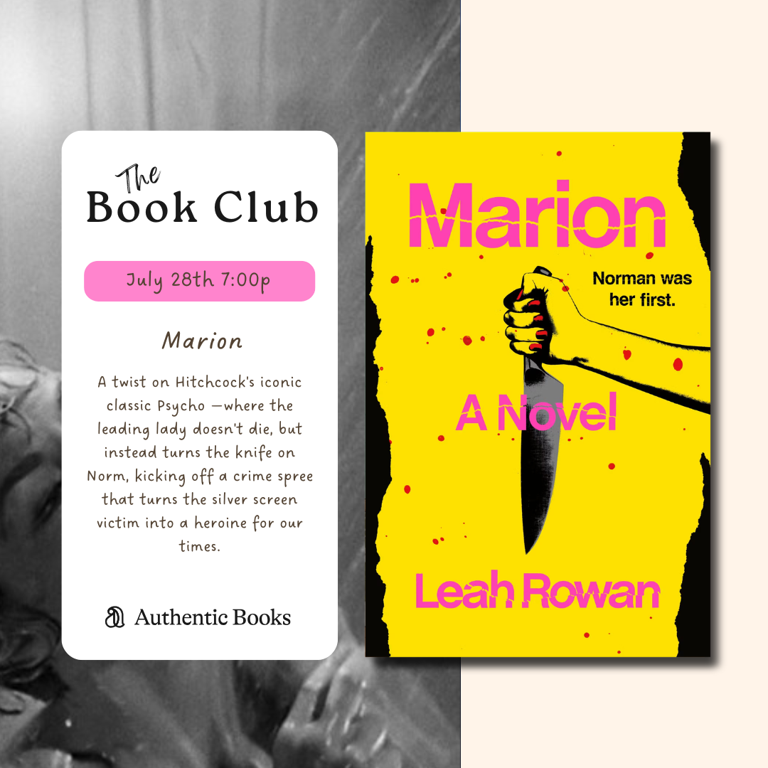 The Book Club: July - Marion