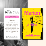 The Book Club: July - Marion