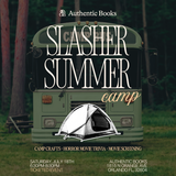 Slasher Summer Camp: Bookish Happy Hour Mini Workshop