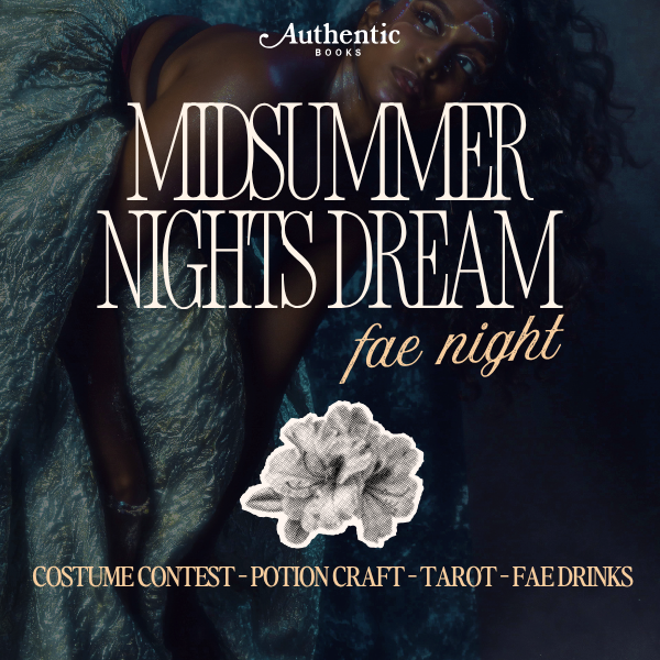 Midsummer Night's Dream: Bookish Happy Hour Mini Workshop (Aug 28th)