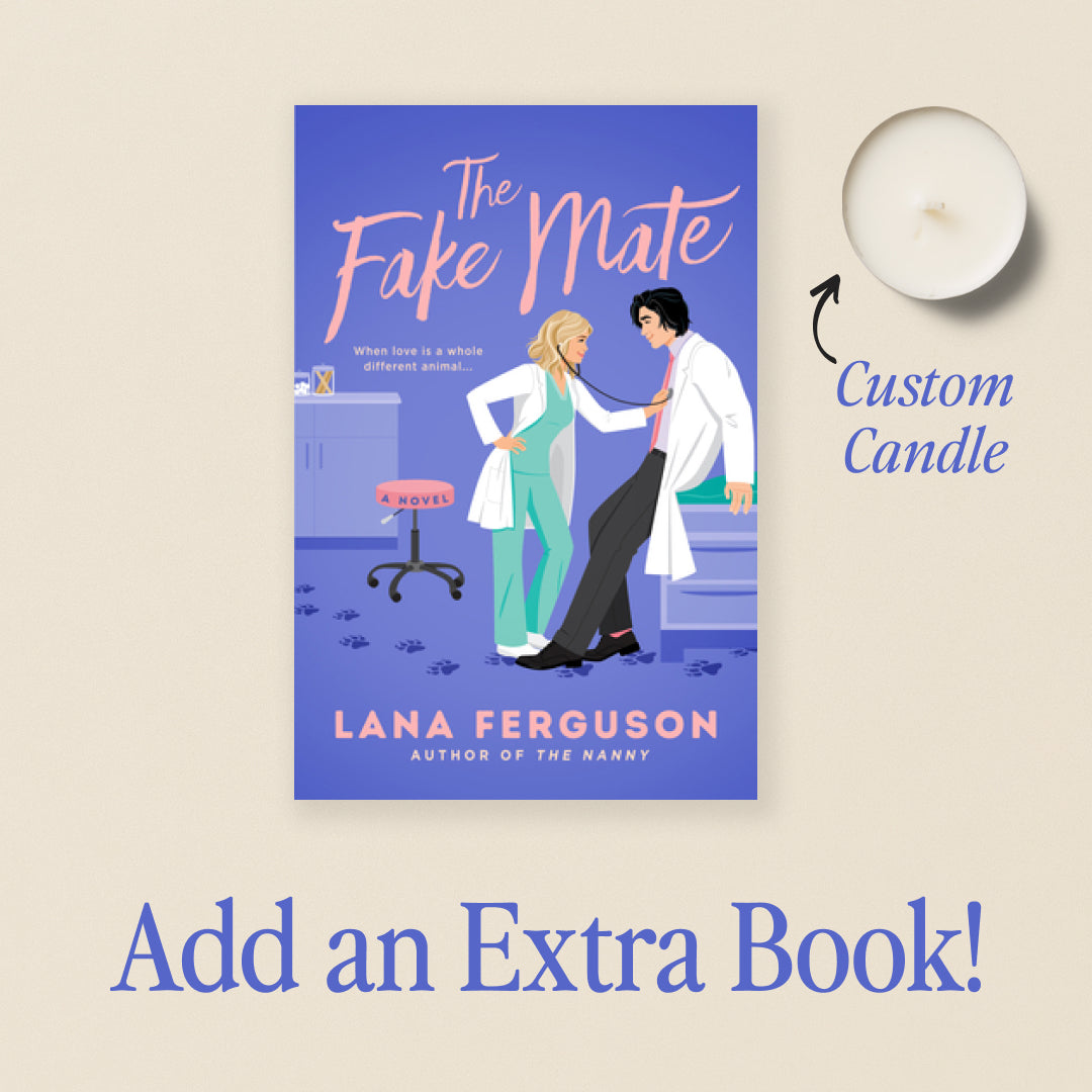 Book Bundle + FREE Candle: The Fake Mate (Romance) - ADD ON