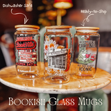 Bookish Glass Mugs: July Collection