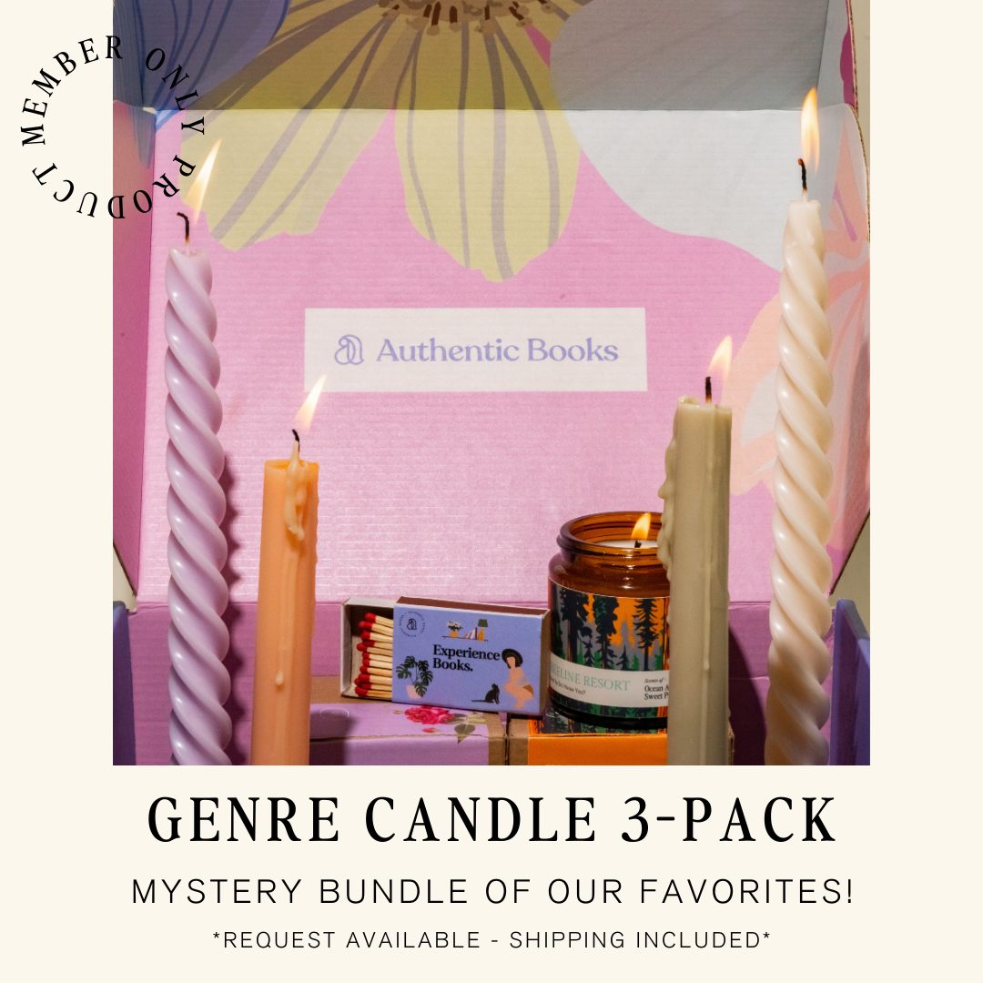 Member Only Product! Genre Candle 3-Pack