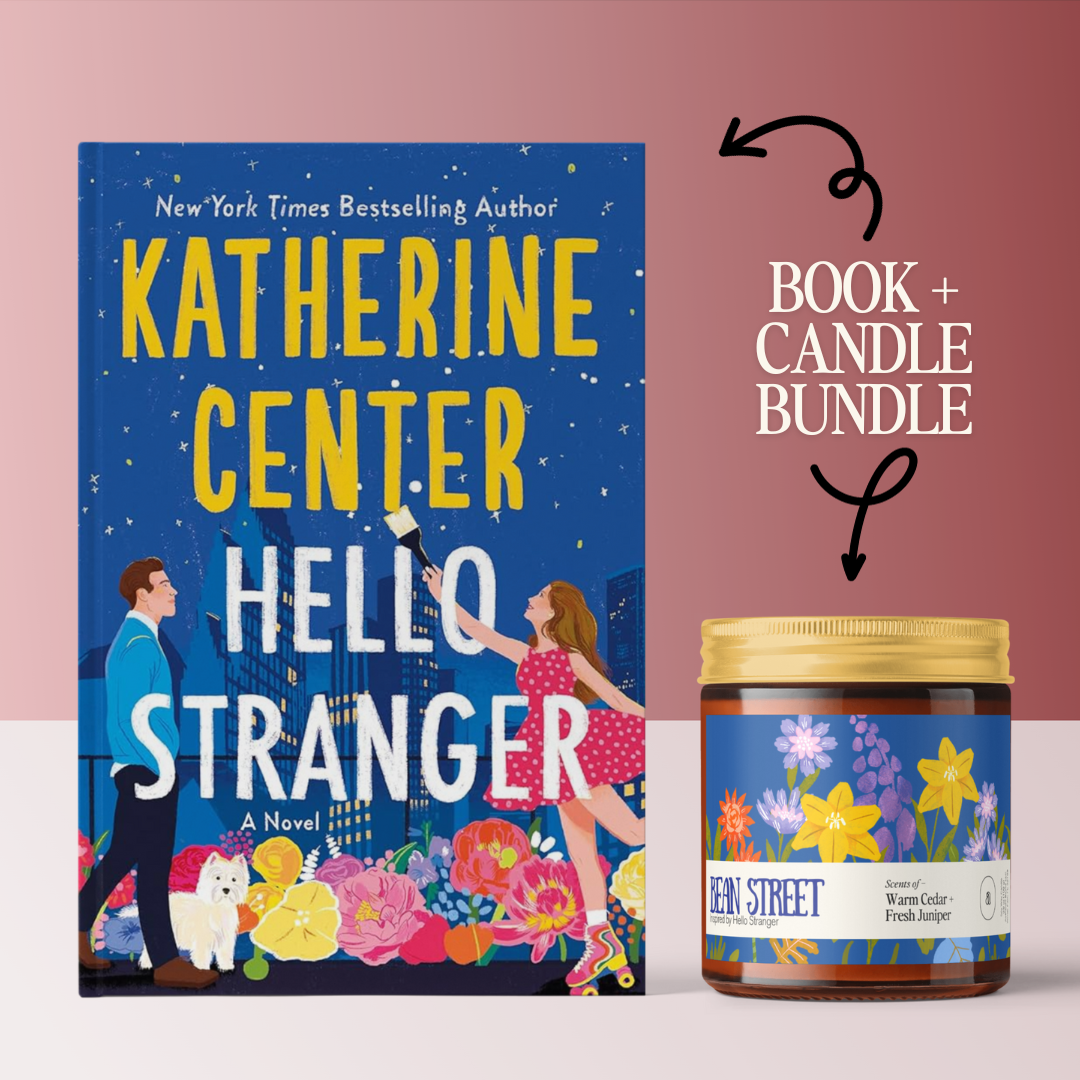 Hello Stranger Book + Candle Bundle