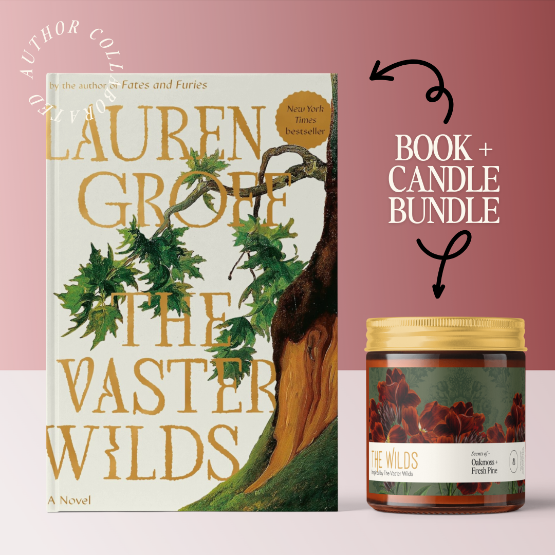 Vaster Wilds Book + Candle Bundle - Author Collborated