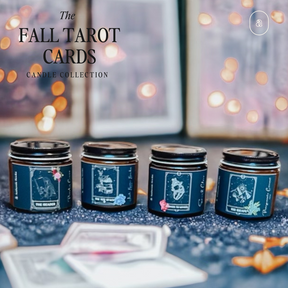 Fall Tarot Cards Candle Collection
