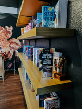 Bookstore shelf