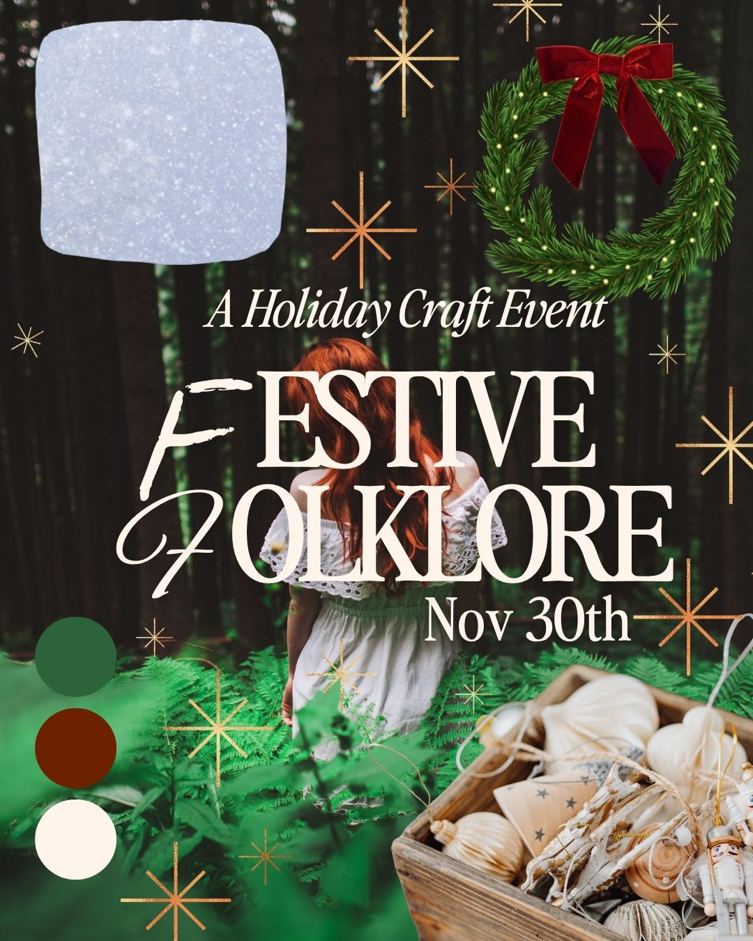 Festive Folklore: A Holiday Craft Event