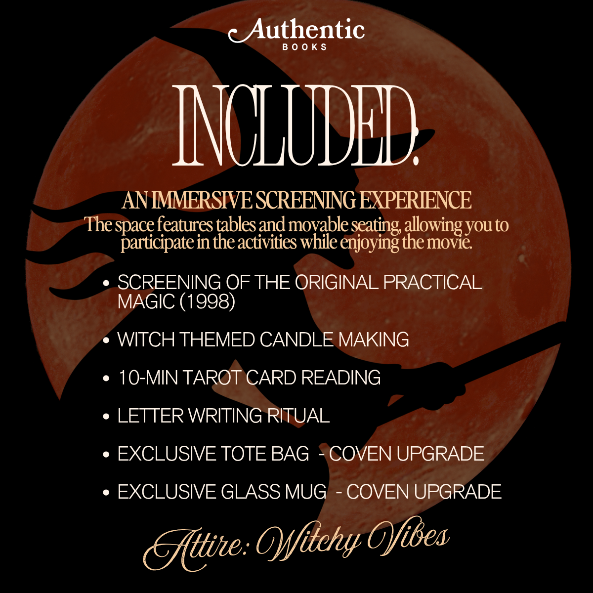 The Witching Hour: An Immersive Practical Magic Event