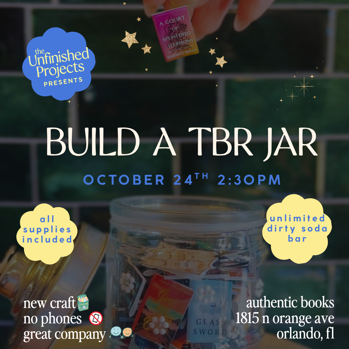 The Unfinished Projects: TBR Jar